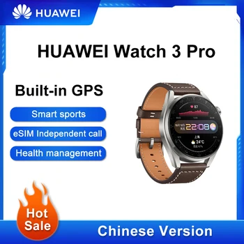 NOVÉ HUAWEI WATCH 3 Pro Smartwatch,eSIM Mobilní Volání,Vestavěný GPS, Chytré Hodinky ,14 Dní Životnosti Baterie,Celý Den Monitorování Zdraví