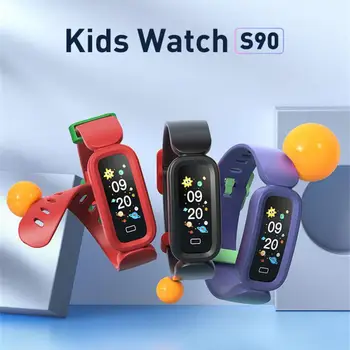 Dětské Chytré Hodinky Fitness Náramek Vodotěsný GPS Tracker Heart Rate Monitor Krevního Tlaku Sport Smartwatch Dárek Pro Dospívající