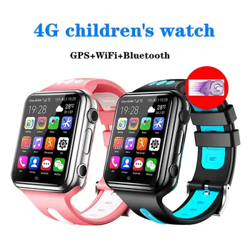 Původní Chytré Hodinky 4G Děti Hodinky, GPS Navigace Android Telefonu Wifi Internet ke Stažení APP Nahrávání Chlapec Dívka W5