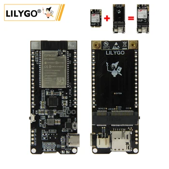 LILYGO® TTGO T-PCIE ESP32 SIM Série Modul WIFI Bluetooth Nano Karty Composable ESP32-WROVER 4MB 16MB Wireless Development Board