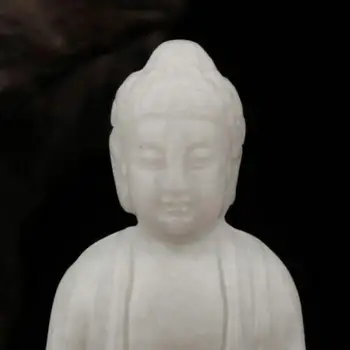 Čínské Jade Ručně Vyřezávané Sochy Buddhy,jemné Socha Šákjamuniho 2