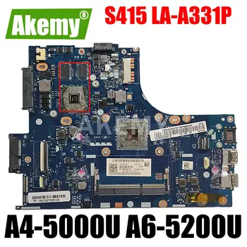 LA-A331P základní Deska Pro Lenovo S415 LA-A331P Laotop základní Deska základní Deska s R5-M230 GPU A4-5000U A6-5200U AMD CPU