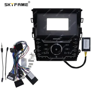 SKYFAME Auto Fascia Frame Adapter Canbus Box Android Rádio přístrojová deska Montážní Panel Kit lícní Deska Pro Ford Mondeo Fusion