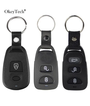 OkeyTech Vzdálené Klíče od Auta Shell 1/2/3/4 Key Tlačítko Pro Hyundai Kia Carens Tucson Elantra, Santa FE, Sonata 2006 2007 2008 2009