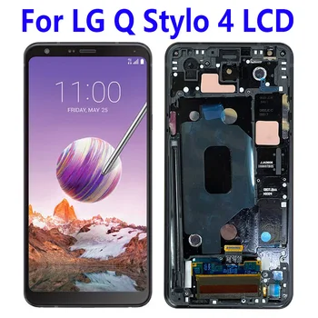 100% Originál Pro LG Q Stylo 4 LCD Displej Dotykový Displej Digitizer Shromáždění Náhradní Obrazovka 6.2