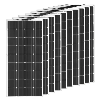 120 W 18V Semi-flexibilní Solární Panel Monokrystalický 1~10 ks Solární Panel 120W ~ 1200W z čeho vybírat) Pro RV/Loď/Auto/Domů
