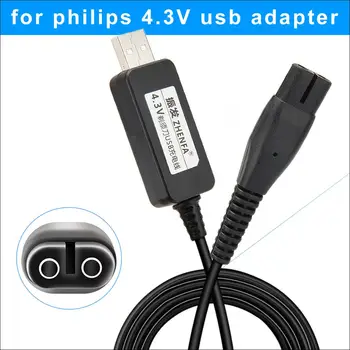 USB Konektor Kabelu A00390 Elektrický Adaptér Napájecí Kabel Nabíječka pro Philips holicí Strojky XZ580 S510 S511S531 S538 S550 S551 QG3250 QG3340