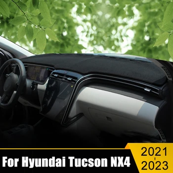 Palubní desky Vyhněte se Světlo Podložky Nástroje Platformy psací Stůl Pokrytí Rohože, Koberce Pro Hyundai Tucson NX4 2021 2022 2023 Příslušenství