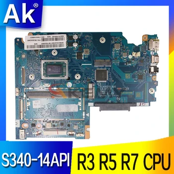 Pro Lenovo Ideapad S340-14API Notebooku základní Deska základní Deska LA-H131P základní Deska CPU R3-3200U R5-3500U R7-3700U AMD 4 GB RAM