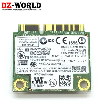 Pro Intel Ultimate-N 6300 AGN Mini PCI-E 450Mbps Wireless WLAN Card 60Y3233 pro Thinkpad T420, T420i T420S T420Si T520 W520 T520i 1