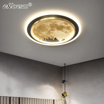 Nový Styl LED Lustr Pro Obývací Pokoj Ložnice Kuchyně Restaurace Villa Galerie Kafe Hall Office Foyer Loft Krytý Domácí Lampa