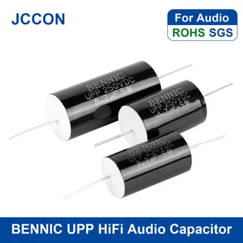 1ks BENNIC UPP Série Kondenzátor Audiophile Metalizované Polypropylénový Film Kondenzátor, 250V 1.0 uF-22uF hi-fi Frekvenční Rozdělena Audio