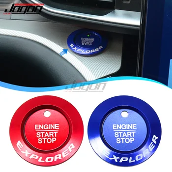 Pro Ford Explorer 2020 2021 2022 Příslušenství Zapalování, Motor Push Tlačítko Start Stop Spínač Odnímatelný Kryt Okruh Případů, Nálepka