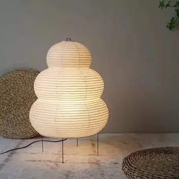 Jednoduché Dekorace Ložnice Noční Stolní Lampa Nordic Wabi Sabi Lucerna Lampa Stolní Lampa Pro Obývací Pokoj Papír Lampa