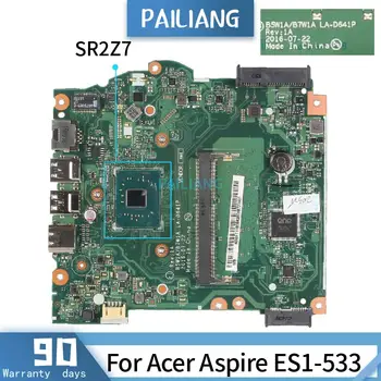 LA-D641P Pro Acer Aspire ES1-533 SR2Z7 Celeron N3350 základní Deska Notebooku základní deska DDR3 testováno na tlačítko OK