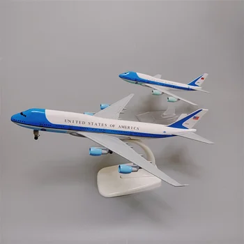 Spojené státy americké United States AIR FORCE ONE Airlines Boeing 747 B747-400 Airways Diecast Model Letadla Letadla Letadla Letadla Hračky Slitiny