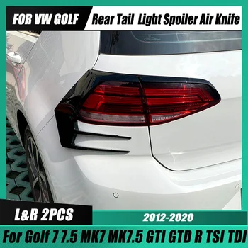Pro VW Golf 7 7.5 MK7 MK7.5 Zadní Nárazník, Rozšíření, Difuzor Zadního Nárazníku, Splitter Mlhový Světlomet Výbava TSI, TDI GTI GTD GTE R 2012-2020