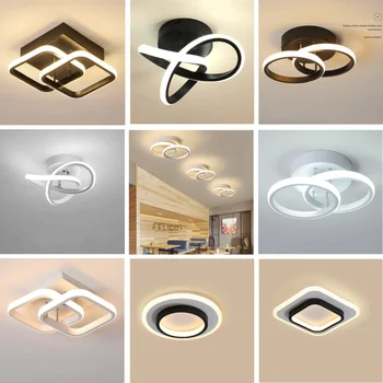 LED Stropní Světla pro Obývací Pokoj Moderní Ložnice Uličky Chodba Dekorace Lampa Vnitřní Osvětlení Svítidlo Ornament