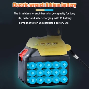 21V Domácnosti Vysoce Kvalitní Dobíjecí Lithium-Iontové Baterie Mohou Být Použity Pro Elektrický Šroubovák Elektrické Vrtačky elektrické Nářadí 2