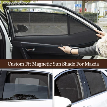 Pro Mazda-2 / 3 /5 /6 / 6S/ Atenza /Sedan Hatchback / Magnetické Speciální Závěs Okenní Slunečníky Ok Odstín Slepý Plně hrazeny