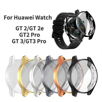 TPU Pouzdro pro Huawei Watch GT / GT2 42 mm 46 mm GT2 Pro GT2e GT3 42mm 46mm GT3 Pro 43mm 46mm Soft Á Screen Protector Nárazník