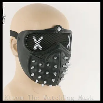 Horké Nové Hry Watch Dogs 2 Cosplay Maska hlídacími Psy klíč Masku PVC Tkanina Typ Dospělých Mužů Cosplay Prop, Kostým Půl Helmu