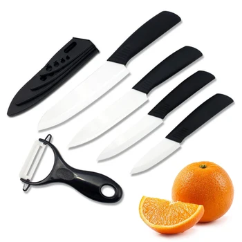 Keramické Nože Sada 3 4 5 6 palcový Kuchyňské Nože Sada Ovoce, Zeleniny Nástroj, Krájení Zirkonia, Bílá Čepel Nože Šéfkuchaře