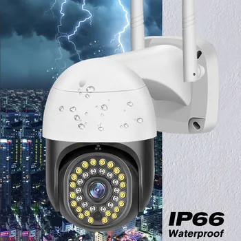 HD Wi-fi IP Kamera Venkovní Krytý Bezpečnostní Ochrany Surveillance CCTV Camara 360 PTZ 3MP 1080P 2-Way Talk Video Monitor IP Cam 5