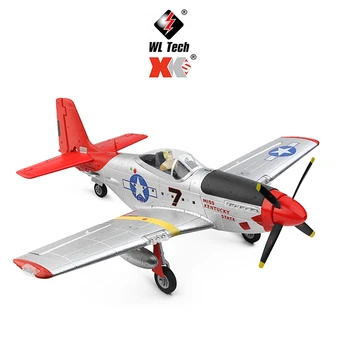 Nové WLtoys XK A280 RC Letadlo P51 Bojovník Simulátor 2.4 G 3D6G Režim Letadla s LED Světlometem Letadlo Hračky pro Děti, Dospělé