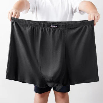 Plus Velikost Pánské Boxerky Měkké Bavlněné Spodní Prádlo U Konvexní Pouzdro Kalhotky Přes Velikost Muž Prodyšné Kalhotky Boxer Kufry 1