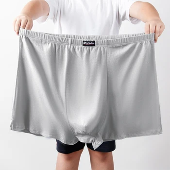 Plus Velikost Pánské Boxerky Měkké Bavlněné Spodní Prádlo U Konvexní Pouzdro Kalhotky Přes Velikost Muž Prodyšné Kalhotky Boxer Kufry 3