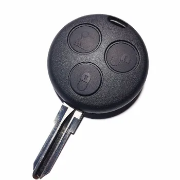 Náhradní Dálkový Klíč Shell Nahradit fit pro SMART Fortwo 3 Tlačítko Klíč Prázdné Fob Benz Případě Fob
