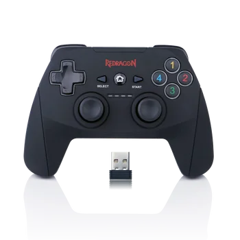 Redragon G808 Gamepad, POČÍTAČ, Herní Ovladač, Joystick s Duální Vibrací, Harrow, pro Windows PC,PS3,Playstation,Android,Xbox 360
