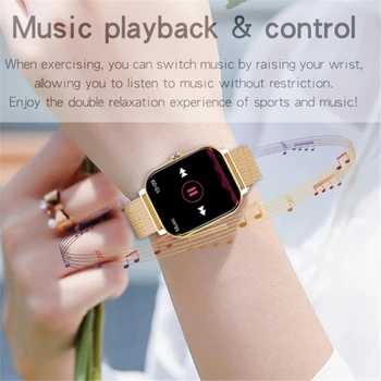 LIGE 2022 Nové Horké Volání Bluetooth Smart Watch Muži Ženy Music Control Monitor Srdečního tepu, Plně Dotykový displej SmartWatch + Hodiny Krabici 1