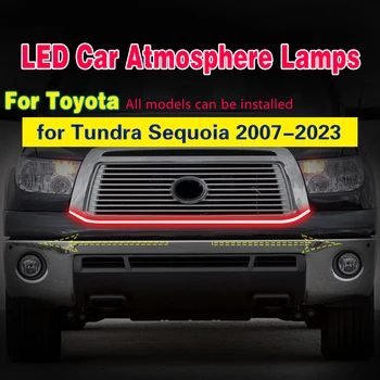 1ks LED pásek Světla pro Denní svícení Přední Nárazník Světlo Jízdy Lampa S Start Scan Proužek Světla Pro Toyota Tundra 2007-2023