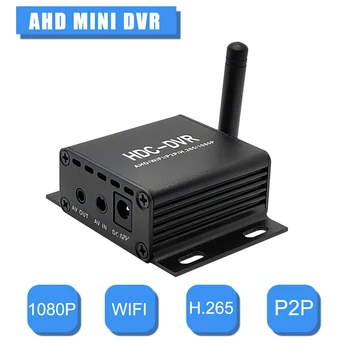 HD Mini DVR 1CH 1080P CCTV DVR Onvif WI-fi Auto AHD DVR P2P Video Dohled DVR Rekordér Pro AHD CVI TVI Kamera Podpora TF Karet