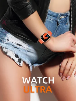Chytré Hodinky Z66 Ultra Smartwatch Muži Bluetooth Srdeční Frekvence Volání Ženy Hodinky pk T500+pro IWO Série 8 ZD8 Z59 HW8 H11 MT8 Ultra8 0