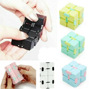 Nekonečno Magic Cube Hračky Puzzle Antistresová Ruku Flip Nekonečná Kostka Stres Reliver Prst Dospělého Figet Hračky, Kostky, Hračky Doprava Zdarma 2