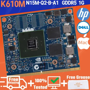 Quadro K610M 1GB GDDR5 Pro iMac A1311 A1312 HD6970m Upgrade Notebooků Grafika Grafická Karta HP, DELL zbook15 728554-001 N15M-Q2-B-A1