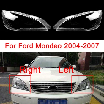Auto Přední Světlomet Kryt Pro Ford Mondeo 2004-2007 Plexi Světlometu Transparentní Sklo, Kryt, Stínidlo Shell Auto Příslušenství