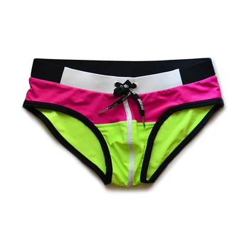 Kalhotky Ropa Interiéru Hombre Pánské Plavky Sekretářku Plavky Gay Sexy Prádlo Patchwork Muži spodní Prádlo Cuecas Masculinas