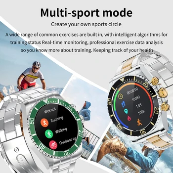 Aw12 Pro pánské elegantní hodinky srdeční frekvence monitoru sportovní vodotěsné hodinky odpověď vytáčení, volání Bluetooth hodinky pro Android IOS
