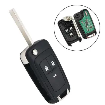 ID46 Čip 3 Tlačítka 434MHz Dálkové Ovládání Klíč pro Chevrolet Cruze Orlando