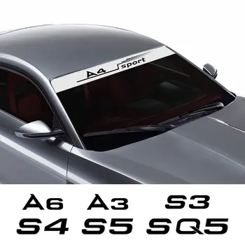 Auto Přední Zadní Sklo Nálepka Pro Audi A3 8P 8V A4 B8 A6 C6 S1 S2 S3 S4 S5 S6 S7 S8 SQ5 SQ7 Vinyl Obtisk Auto Příslušenství