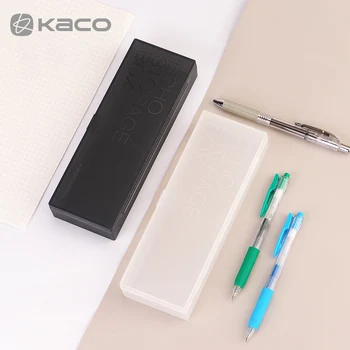 Xiaomi KACO Jednoduchý Matný PP Pero Box Set Papírnictví Box Pouzdro na Tužku Warterproof Pero Případě Nastavit Školní Kancelářské Potřeby 0
