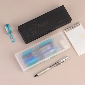 Xiaomi KACO Jednoduchý Matný PP Pero Box Set Papírnictví Box Pouzdro na Tužku Warterproof Pero Případě Nastavit Školní Kancelářské Potřeby 5