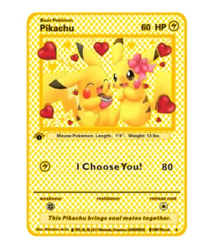Anime Pokemon Gold Card Pikachu Eevee 60Hp jsem si Vás Zlaté Kovové Karetní Hra Kolekce Hraček Dárek pro Děti 2