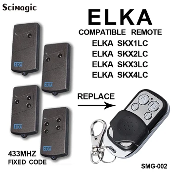 ELKO SKX1LC SKX2LC SKX3LC SKX4LC garážová vrata dálkové ovládání náhradní 433Mhz klon command ruční spuštění vysílače