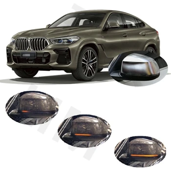 pro BMW X6 F16 2013 2014 2015 2016 2017 G06 2018 2019 2020 2021 2022 Dynamické LED Sekvenční Ukazatel Zrcadlo Obrátit Světlo Signálu