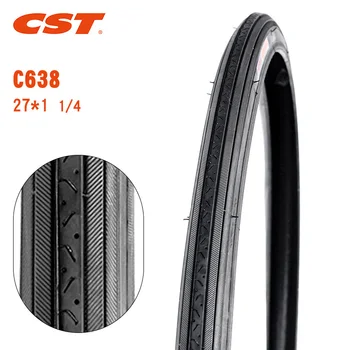 CST Silniční kolo pneumatiky C638 27inch závodní ocel pneumatiky 32-630 27 * 1 1/4 Kolo vnější pneumatiky